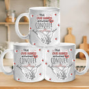 Our Hands Intertwined Our Hearts Connected Couple Personalized Custom 3D Inflated Effect Printed Mug TN050424