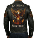 Personalized Biker Custom Leather Jacket SN16072501