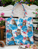 Personalized Upload Pet Photo Quilted Tote Bag TL25092302