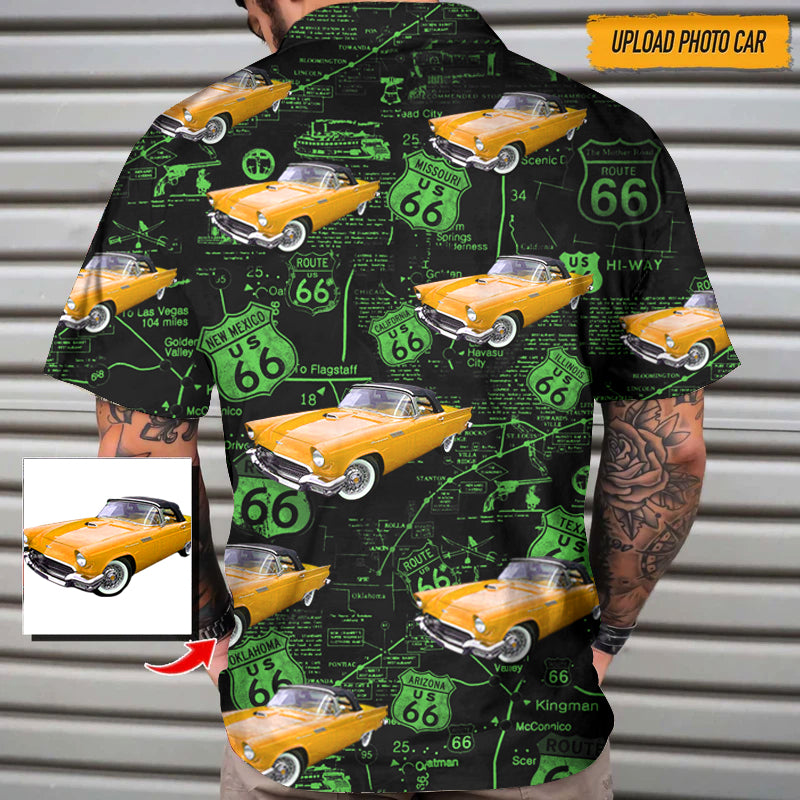 Upload Car Photo High Quality Unisex Hawaiian Shirt For Men And Women TL23032301Y