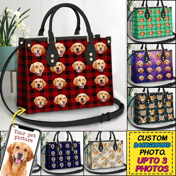 Personalized Custom Pet Photo Leather Bag TL28092301