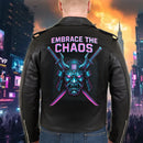 Personalized Cyberpunk Custom Leather Jacket SN21072501
