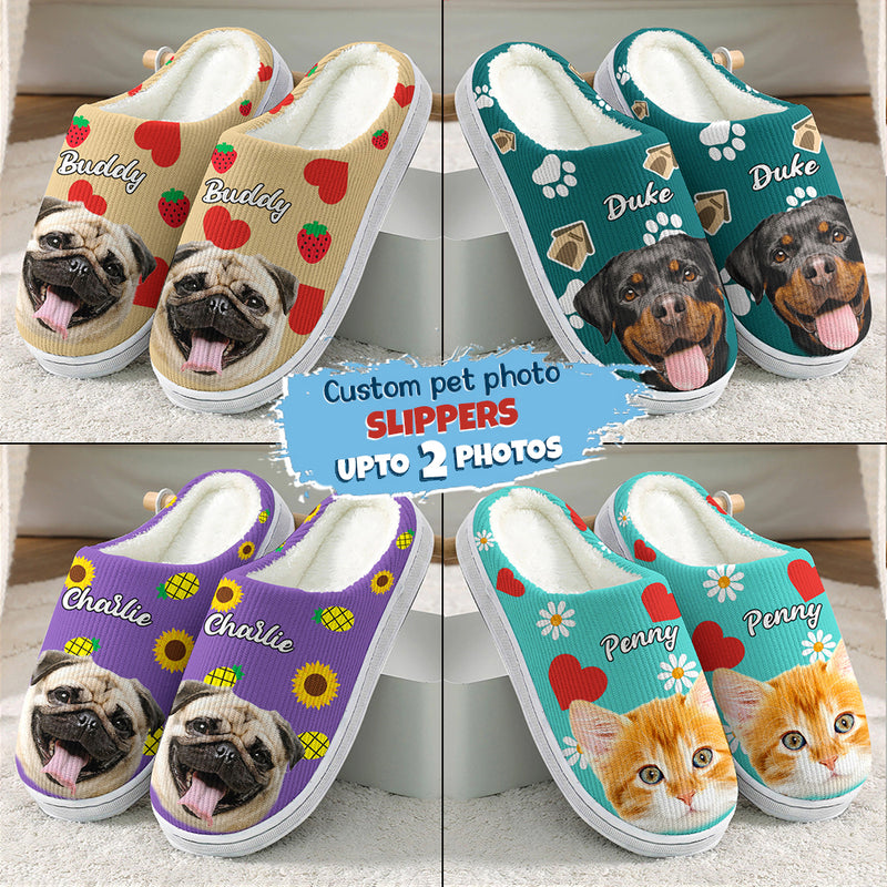 Custom Cats Slippers Personalized Cats Siamese Cat Toy - Etsy | Cat slippers,  Felt shoes, Animal slippers