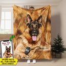 Personalized Upload Pet Photo Sherpa Fleece Blanket TL18092301BF