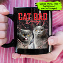 Personalized Custom Cat Photo Retro Style Mug HM14082301MG