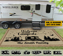 Personalized Happy Campers Camping Patio Mat x0609rg