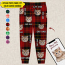 Personalized Custom Photo Dog Cat Christmas Men and Women's Sweatpants HM07092301SP