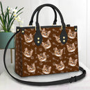 Personalized Custom Pet Photo Leather Bag TL25092301