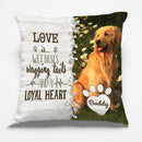 Personalized Upload Photo Memorial Pet Pillow TN04042401