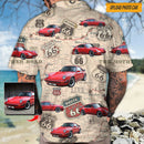Upload Car Photo High Quality Unisex Hawaiian Shirt For Men And Women TL23032302Y