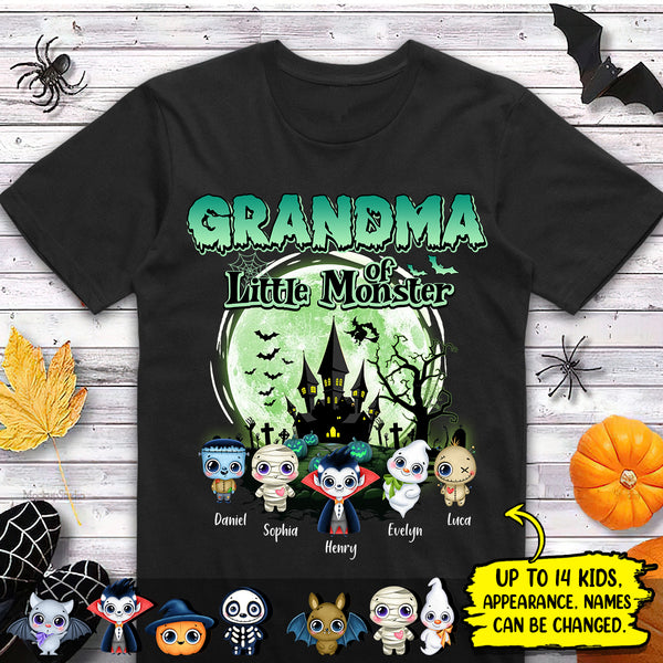 Personalized Grandma Of These Little Monsters - Gift For Grandma, Gift For Grandparents Shirt TL03042401TS