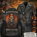 Personalized Biker Custom Leather Jacket SN16072501