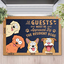 Dog and Cat Personalized Home Decor Doormat TL270324