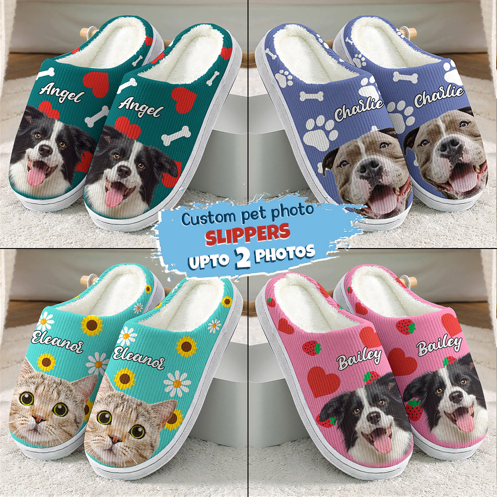 Custom fashion made dog slippers