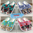 Personalized Custom Photo Dog Cat Plush Slippers TL271001S