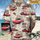 Upload Car Photo High Quality Unisex Hawaiian Shirt For Men And Women TL23032302Y