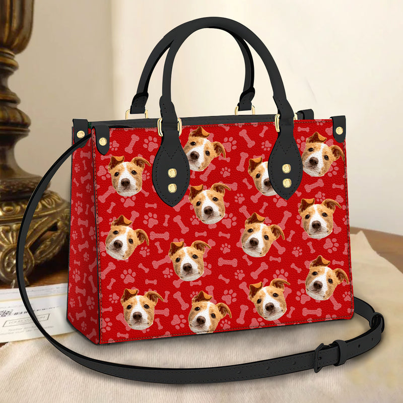 Personalized Custom Pet Photo Leather Bag TL25092301