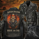 Personalized Biker Custom Leather Jacket SN16072501