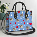 Personalized Custom Photo Dog Cat Leather Bag HM28092301