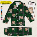 Personalized Custom Photo Dog Cat Christmas Pajamas HN091101PJ