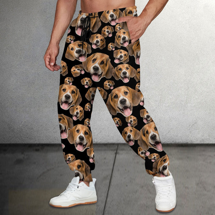 Personalized Custom Photo For Dog Lover Men and Women's Sweatpants HM17082301SP