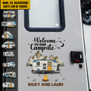 Personalized This Is Us, Our Story, Our Life - Gift For Camping Lovers - Camping Custom RV Decal TL18082301DC