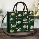Personalized Custom Pet Photo Christmas Leather Bag HM22092301