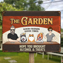 Dog Cat Personalized Custom House Warming Gift Home Decor Metal Sign TL080424