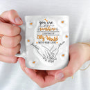 Our Hands Intertwined Our Hearts Connected Couple Personalized Custom 3D Inflated Effect Printed Mug TN050424