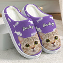 Personalized Custom Photo Dog Cat Plush Slippers TL271001S