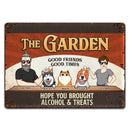 Dog Cat Personalized Custom House Warming Gift Home Decor Metal Sign TL080424