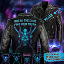 Personalized Cyberpunk Custom Leather Jacket SN21072501