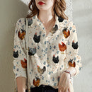 Upload Pet Photos Cotton And Linen Casual Shirt HM13092301