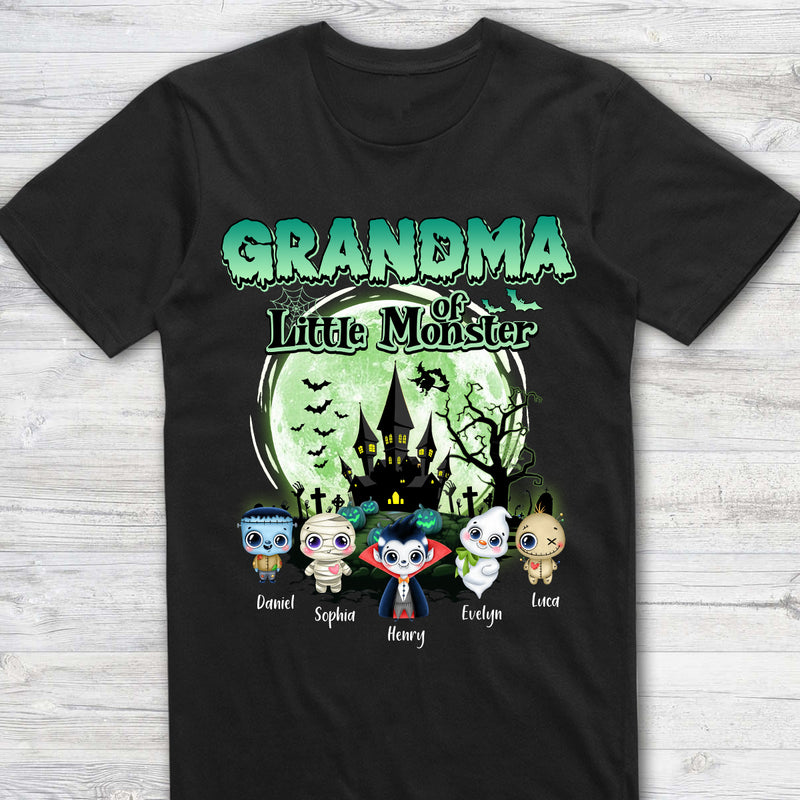 Personalized Grandma Of These Little Monsters - Gift For Grandma, Gift For Grandparents Shirt TL03042401TS