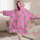 Personalized Upload Photo Dog Cat Hoodie Blanket TL11082302HB