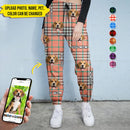 Personalized Custom Photo Dog Cat Christmas Men and Women's Sweatpants HM07092301SP
