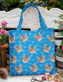 Personalized Upload Photo Dog Cat Quilted Tote Bag TL16092301