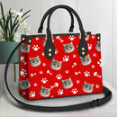 Personalized Custom Photo Dog Cat Leather Bag HM28092301