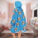 Personalized Upload Photo Dog Cat Hoodie Blanket TL11082302HB