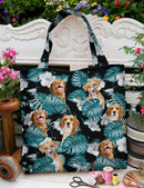 Personalized Upload Pet Photo Quilted Tote Bag TL25092302