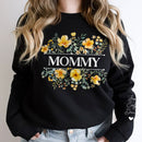Personalized In Grandma's Garden Love Grows Like Flowers Custom Unisex Sweatshirt With Kids Name On Sleeves TL110424