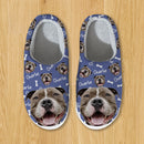 Personalized Custom Photo Dog Cat Plush Slippers TL21082301S