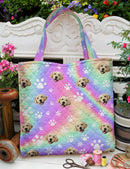 Personalized Upload Photo Dog Cat Quilted Tote Bag HM16092301