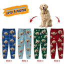 Personalized Custom Photo With Christmas Pattern Dog Men and Women's Sweatpants HM06092301SP