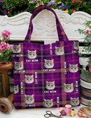 Personalized Upload Photo Dog Cat Christmas Quilted Tote Bag HM22092302