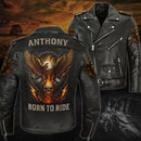 Personalized Biker Custom Leather Jacket SN16072501