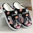 Personalized Custom Photo Dog Cat Plush Slippers TL271001S