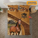 Upload Horse Photo - Customized Bedding Sets HM11092301BS