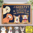 Dog and Cat Personalized Home Decor Doormat TL270324