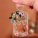 Personalized You Are My Missing Piece Acrylic Photo Keychain TL220424